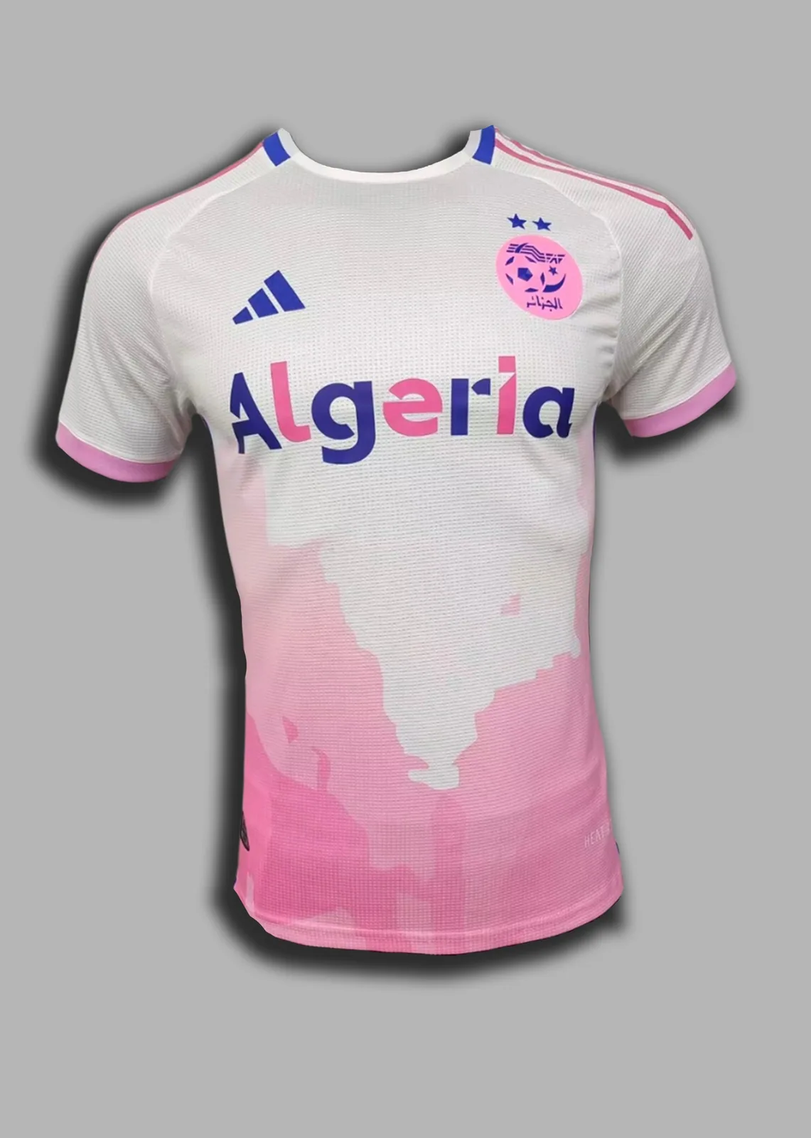 Maillot Algérie Blanc et Rose