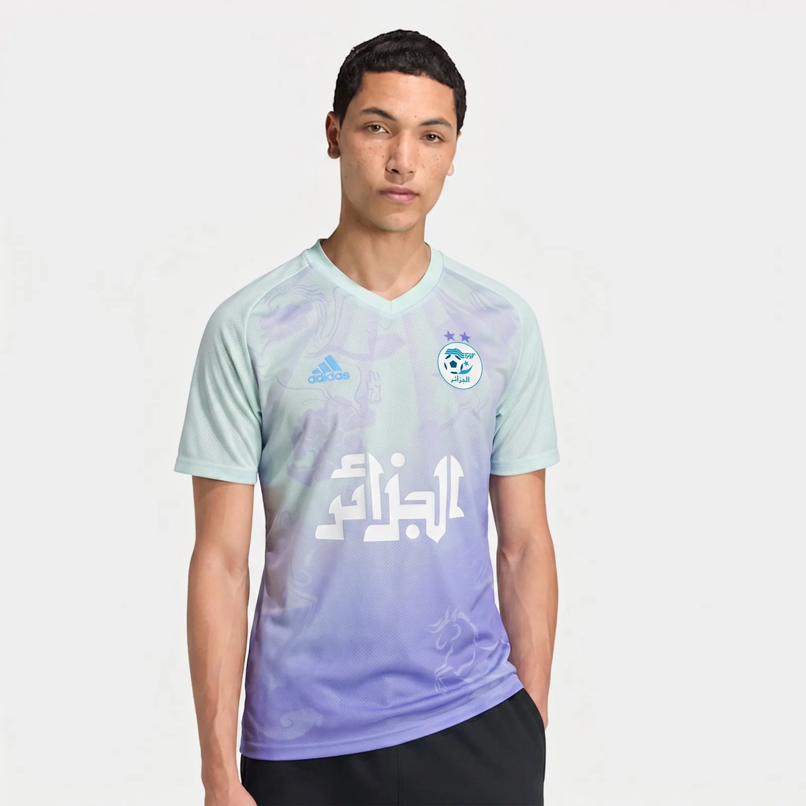 Maillot Algérie Bleu Ciel