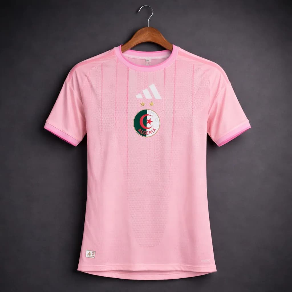 Maillot Algérie Rose Pastel