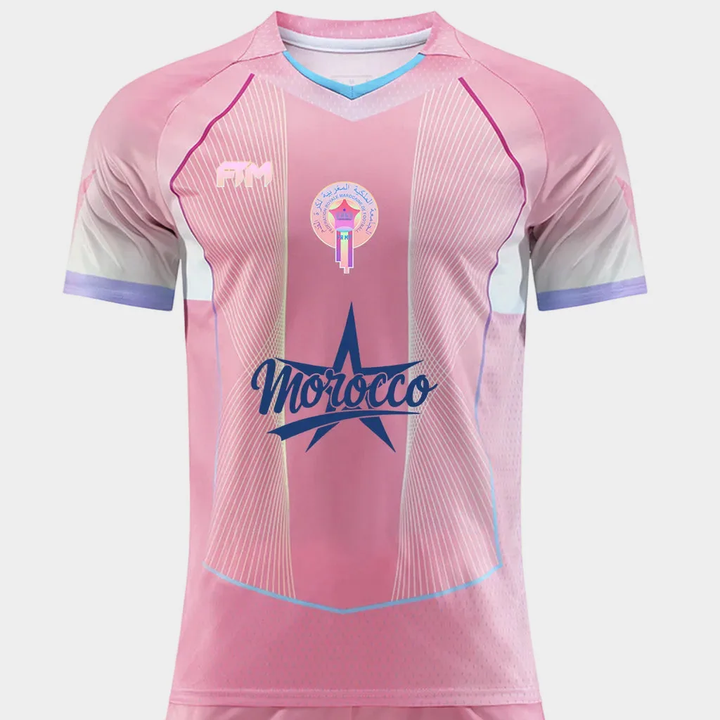 Maillot Maroc Atlas Rose