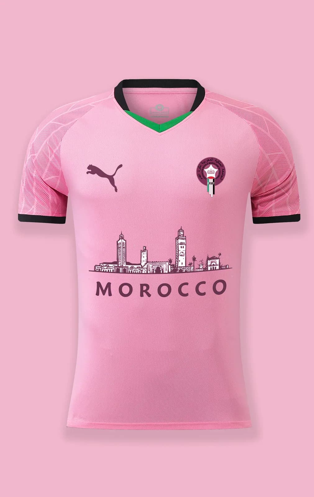 Maillot Maroc Rose Palestine