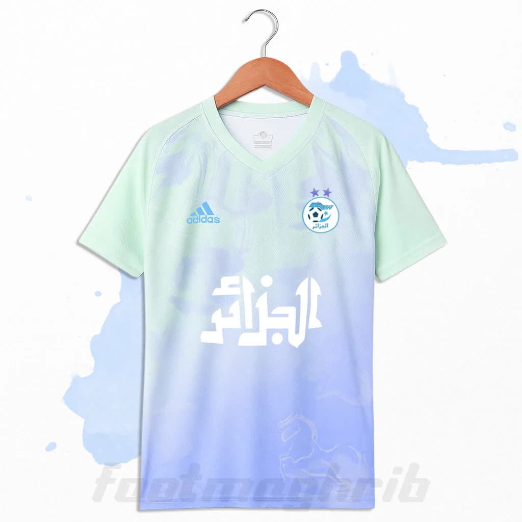 Maillot Algérie Bleu Ciel — vue 5