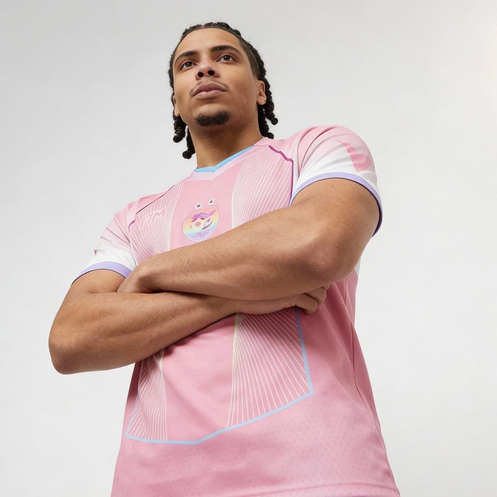 Maillot Algérie Rose — vue 3