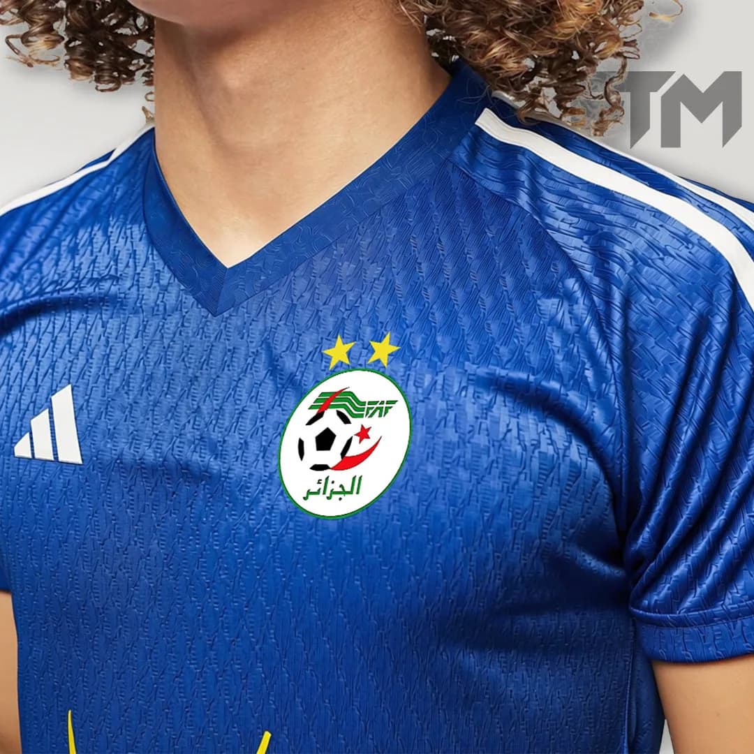 Maillot Algérie Selecto Bleu — vue 3