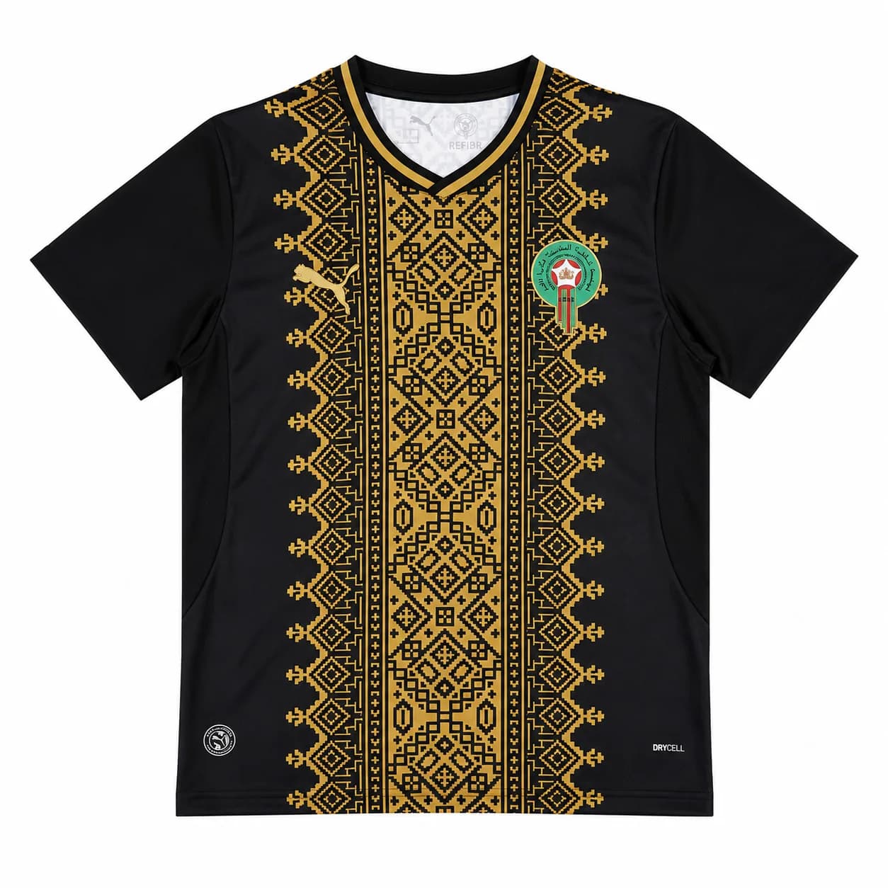 Maillot Maroc 2026 Extérieur Noir — vue 4
