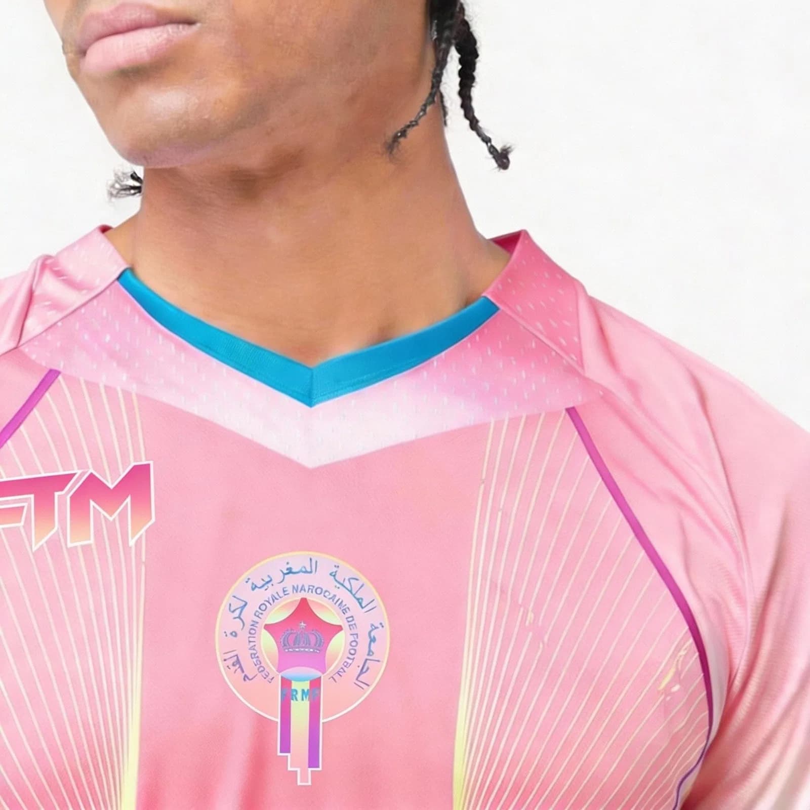 Maillot Maroc Atlas Rose — vue 5