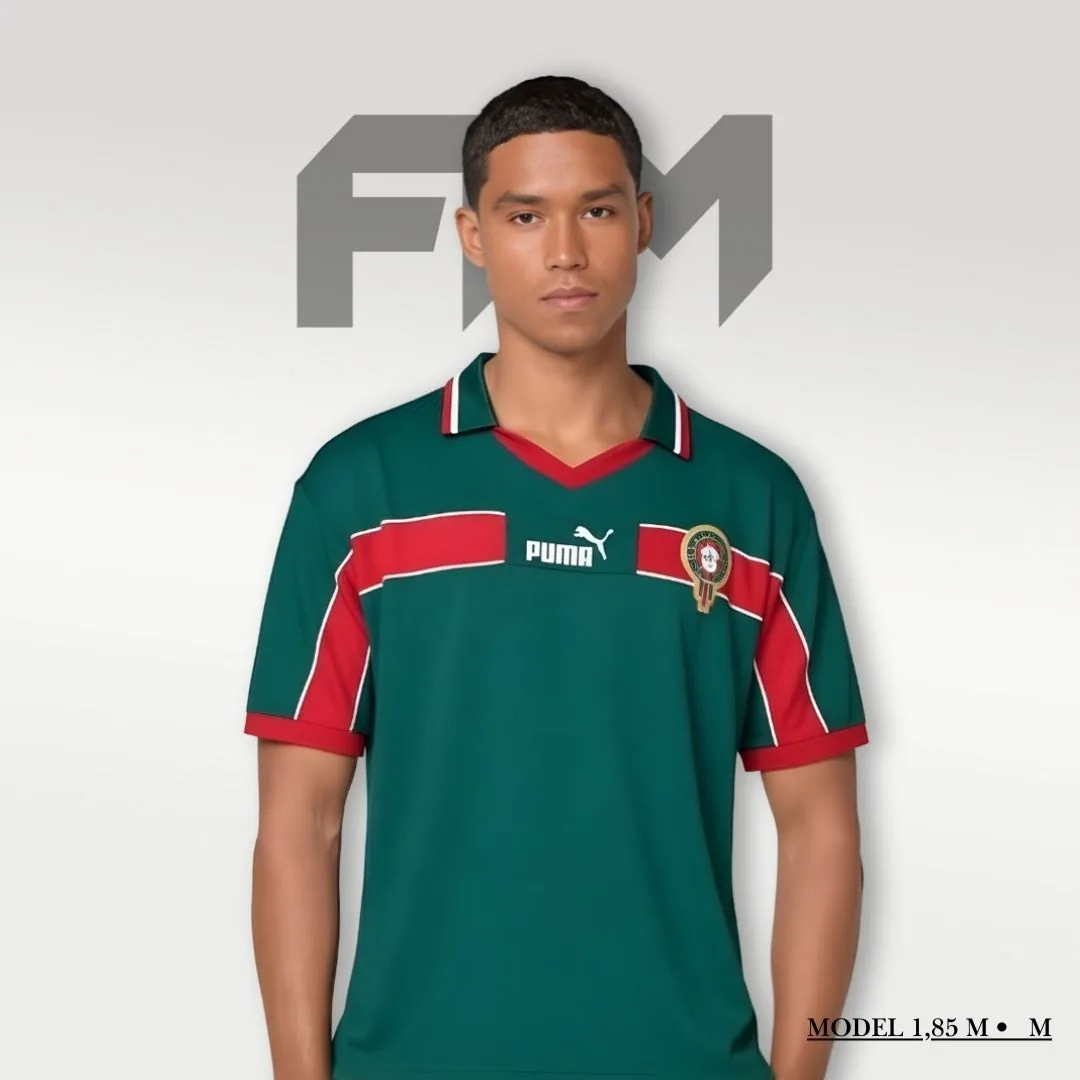 Maillot Maroc Rétro 1998 — vue 4