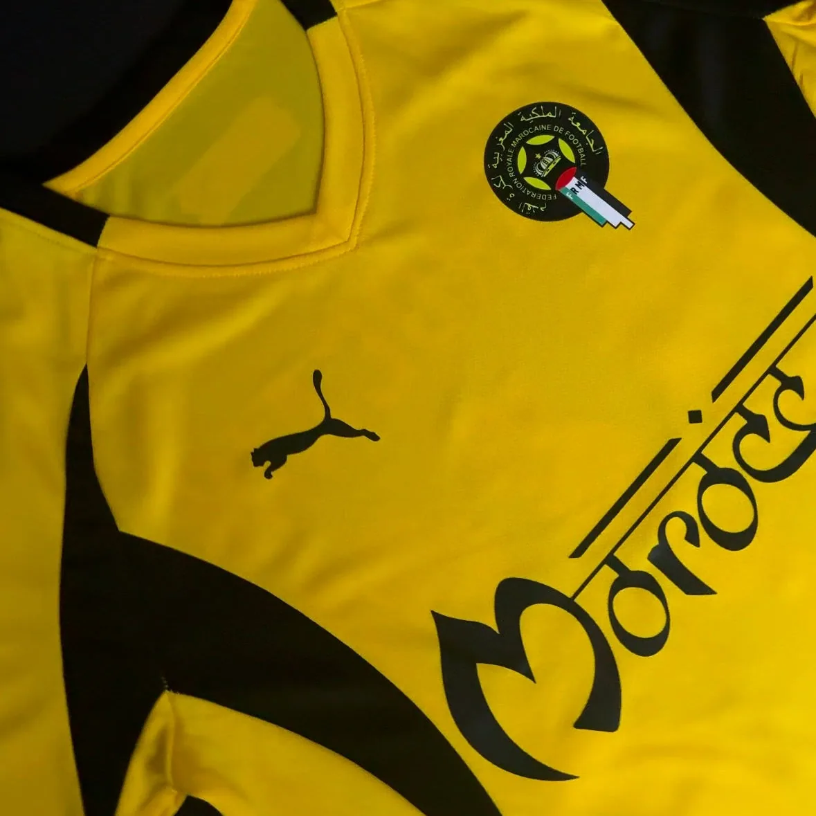 Maillot Maroc Sahara Gold — vue 4