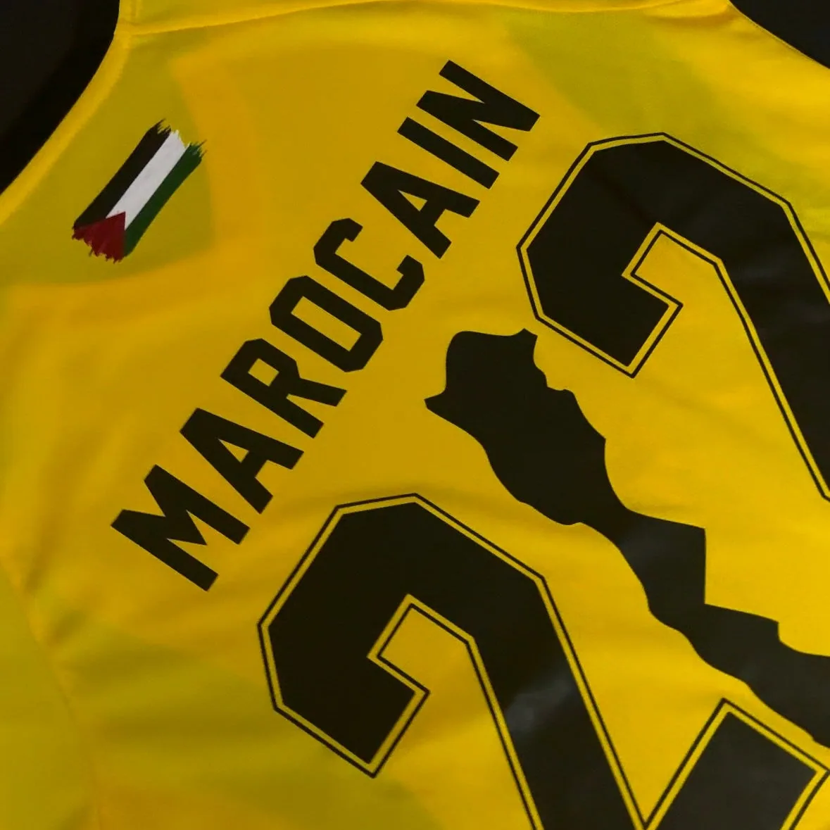 Maillot Maroc Sahara Gold — vue 5