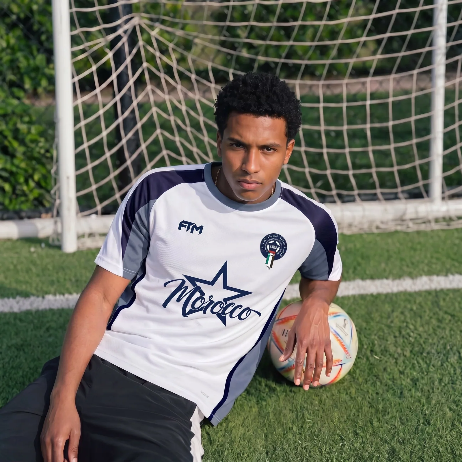 Maillot Maroc Star — vue 3