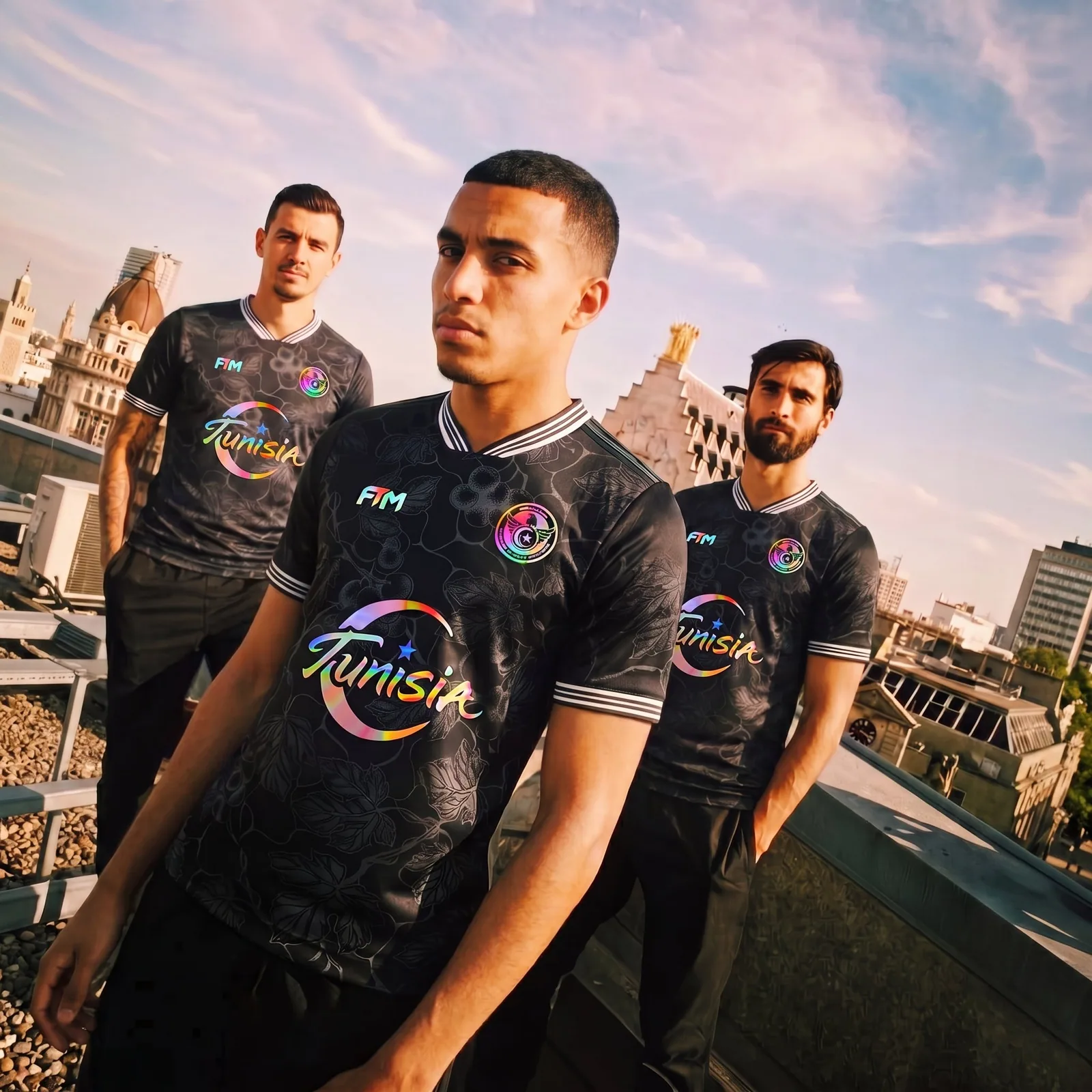 Maillot Tunisie Eclipse — vue 3