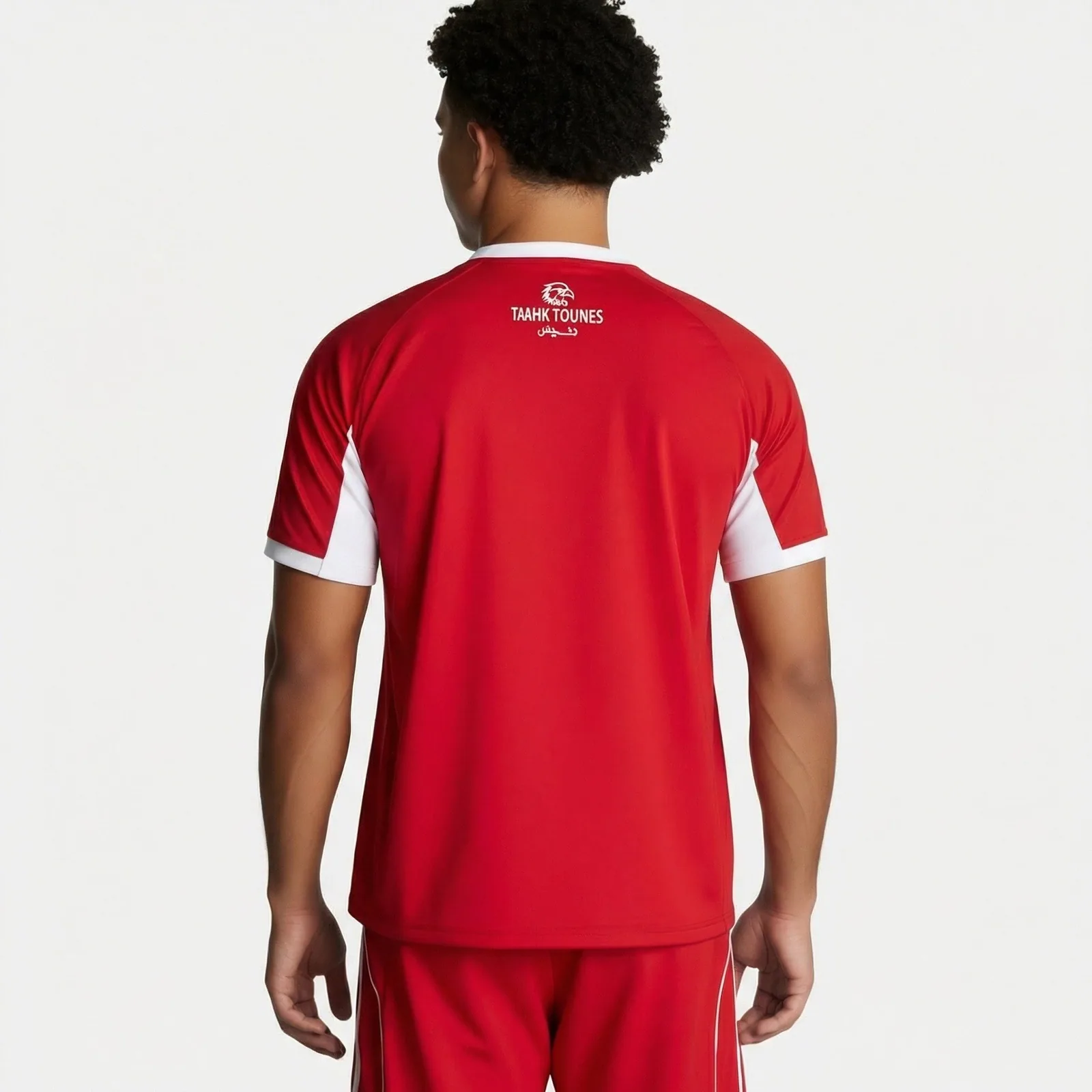 Maillot Tunisie Rouge — vue 4